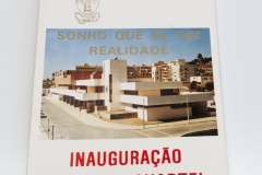 Livro da inauguração do novo quartel
