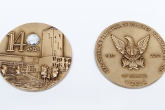 Medalhão 140º aniversário